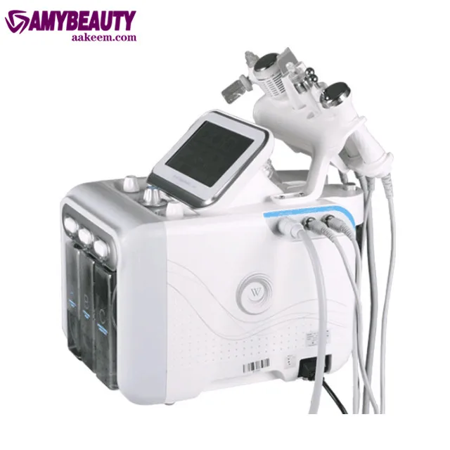 

2022 Hot Sale Multi-Functional Hydro Oxygen Aqua Peeling Microdermabrasion 6 In 1 Facial Deep Cleansing Beauty Machine, White