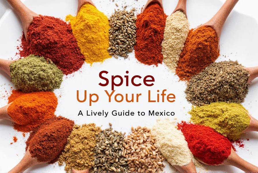spice up your life a lively guide to mexico authentic spices