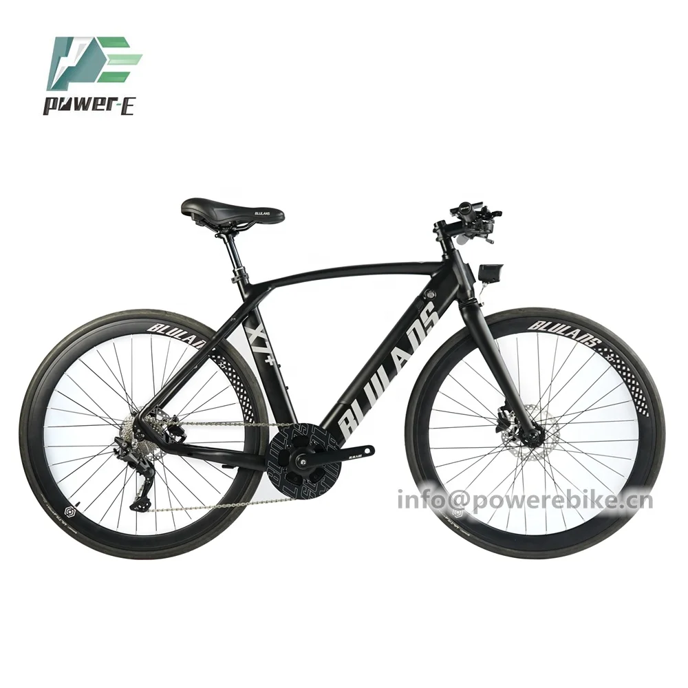 

New 36V 250W Electric Bike Mid Drive 36V 9.6Ah Lithium Battery Electric Bike Mid Drive, Black