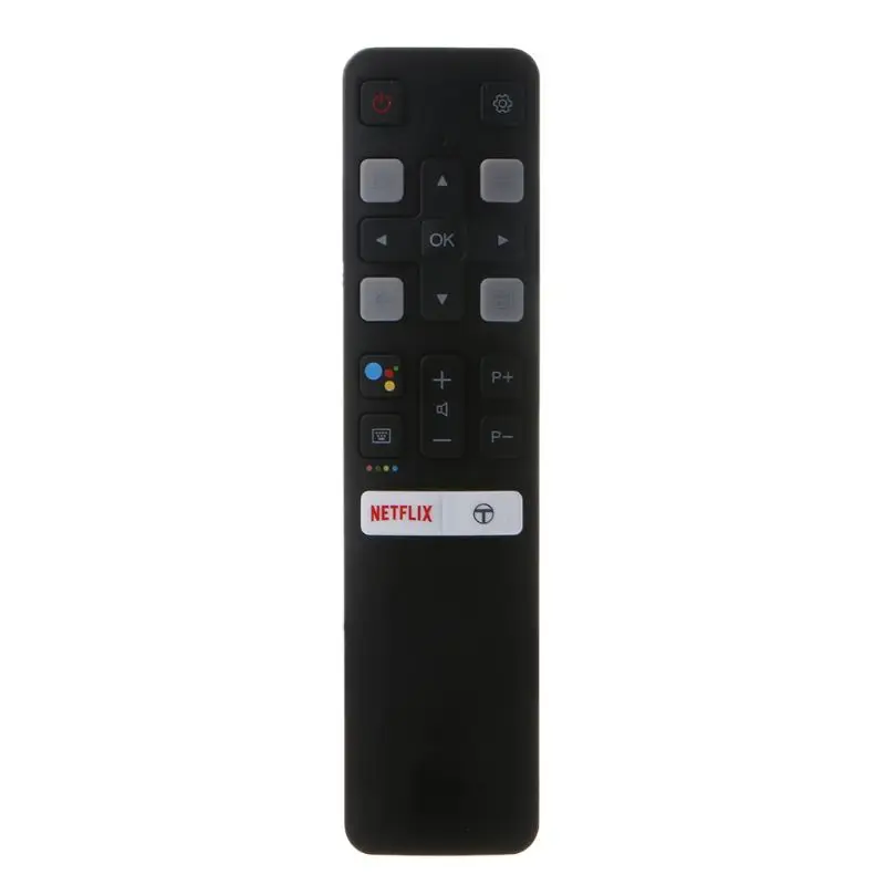 

Voice Control Universal Fast Wifi TV Remote Controller For TCL TV 65P8S 49S6800FS 49S6510FS, Balck