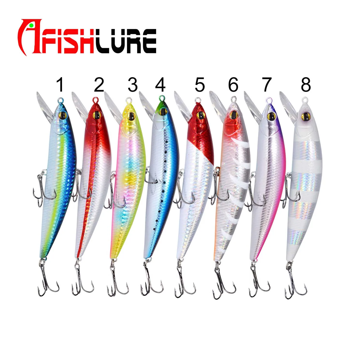 

Big minnow artificial hard bait 40g 12cm Sinking Minnow Fishing Lure