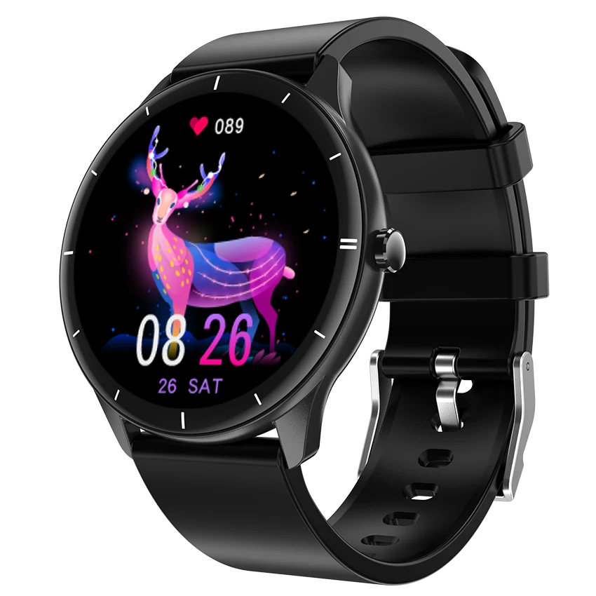 

Q21 1.28 inch Oled automatic men's fashion waterproof watch with waterproof watch full screen touch sports fitness other watches