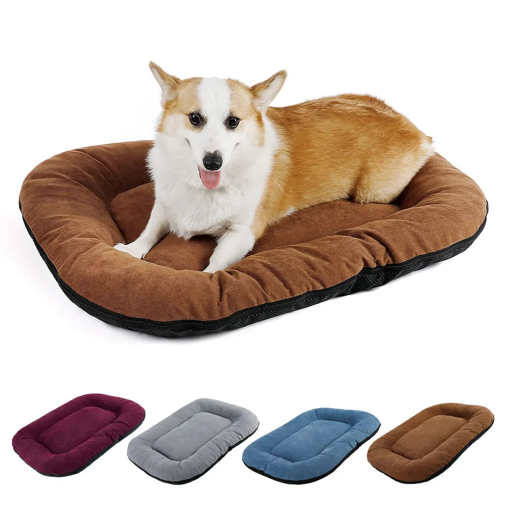 

All Season Machine Washable Friendly Anti-Slip Pet Large Dog Pad Sleeping Bed