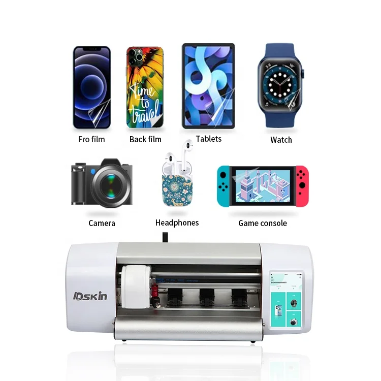 

Daqin IDskin mobile phone TPU / Hydrogel / Aurora screen protector film die cutting cutter machine