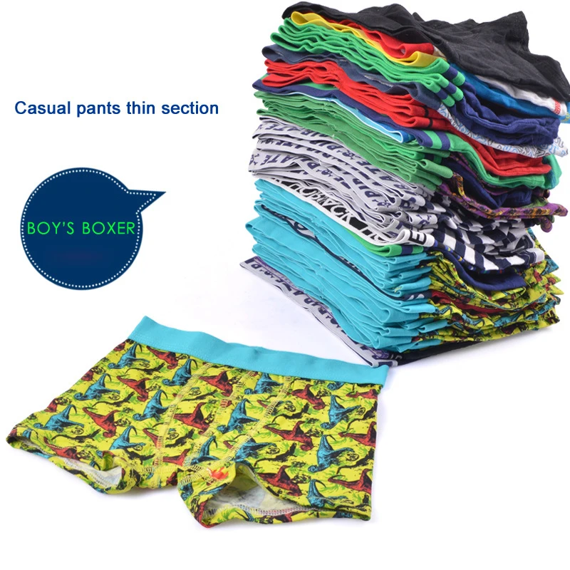 

Export trade Leica cotton miscellaneous boys' boxer underwear wholesale of European and American children's underwear