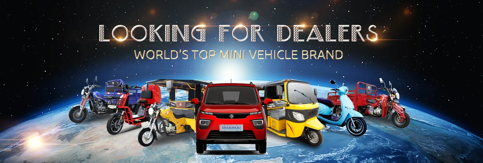 Huaihai Global E Commerce Co Ltd Motor Tricycle Electric Tricycle