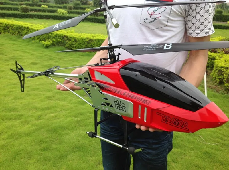 RC Helicopter Super Large Fly Toy Controlled By 3.5 Channel 2.4G Remote Control 