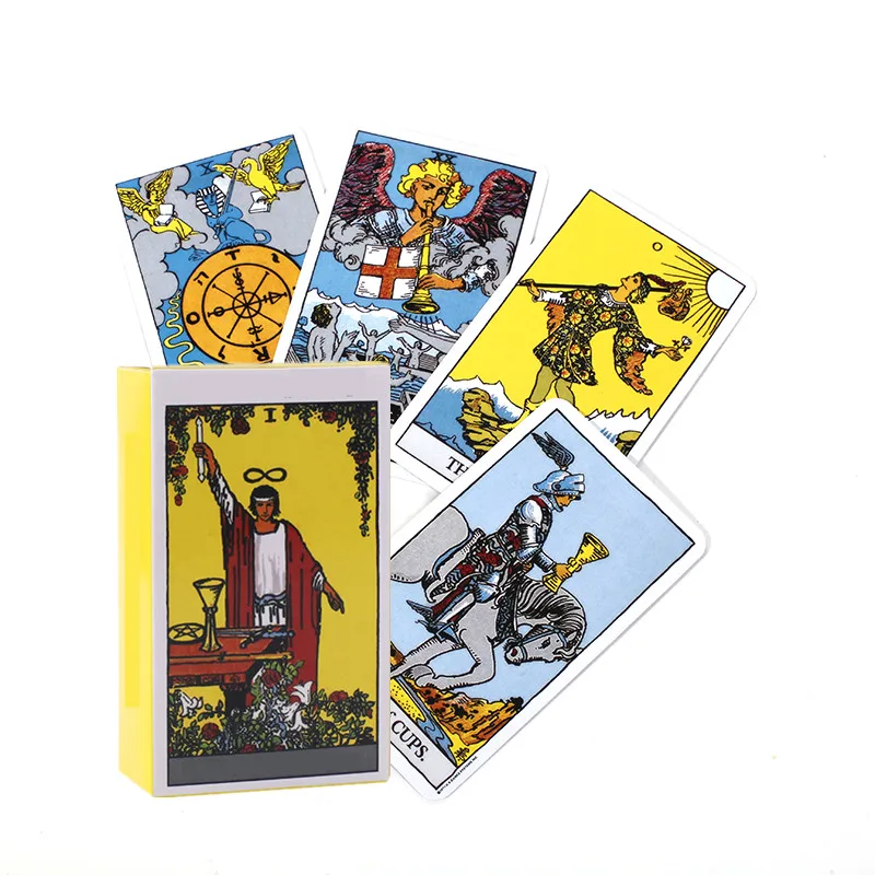 

300 types custom Tarot Cards paper party playing cards board game tarot deck oracle cards with guidebook