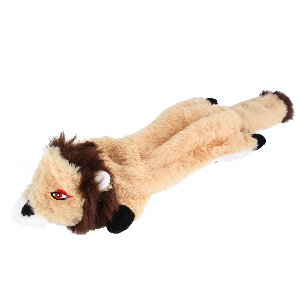 no squeak plush dog toys