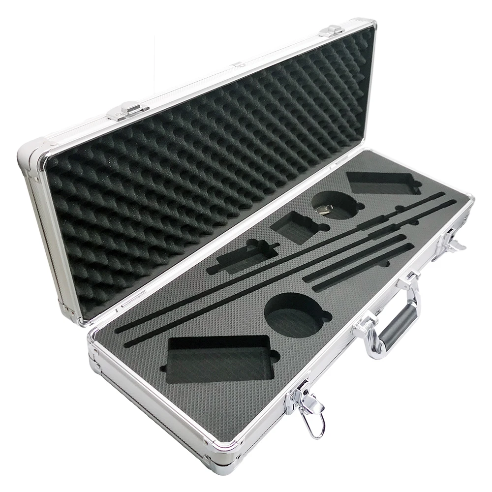 

Factory Price Travel Carrying Luggage Case Silver Vanity Aluminum Boxes For Guitar Packaging