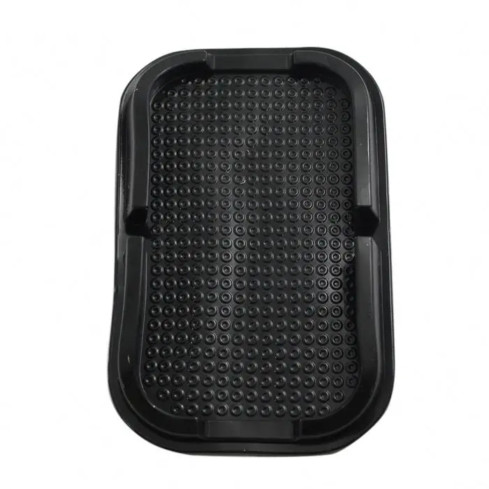 

Hot sale anti slip pad for phone TOL4s car non slip mat fashion mobile phone antiskid silicone mat, Black