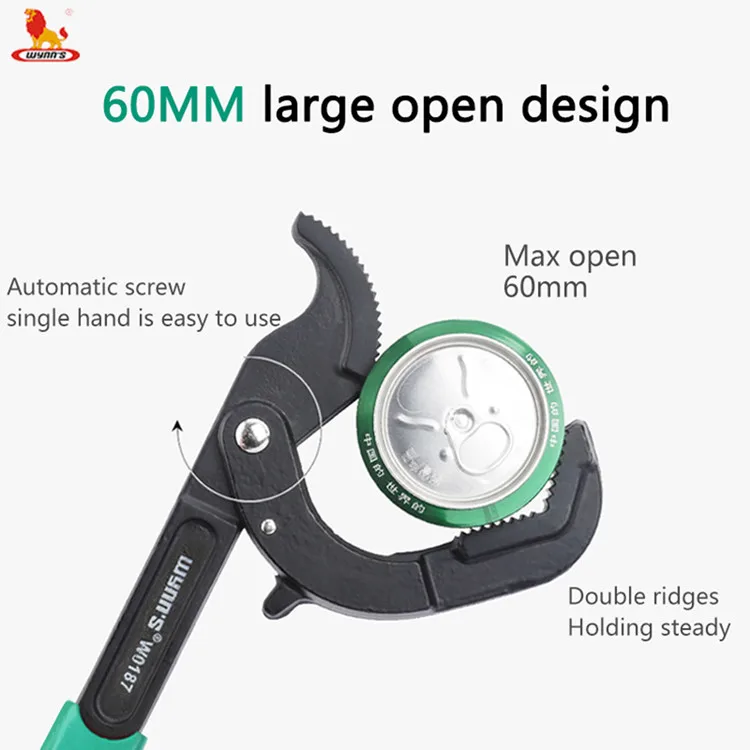 High quality torque pliers Multi function automatic lock universal wrench adjustable spanner 2pcs