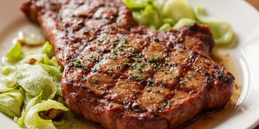 Chart showing the different flavors and uses of herbs for steak