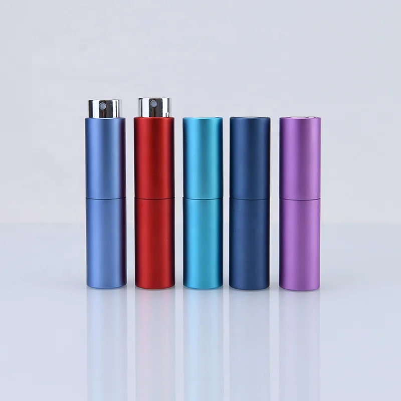Luxury Empty 5Ml 8Ml 10Ml Small Custom Metal Refillable Fragrance Spray Bottles Perfume Atomizer