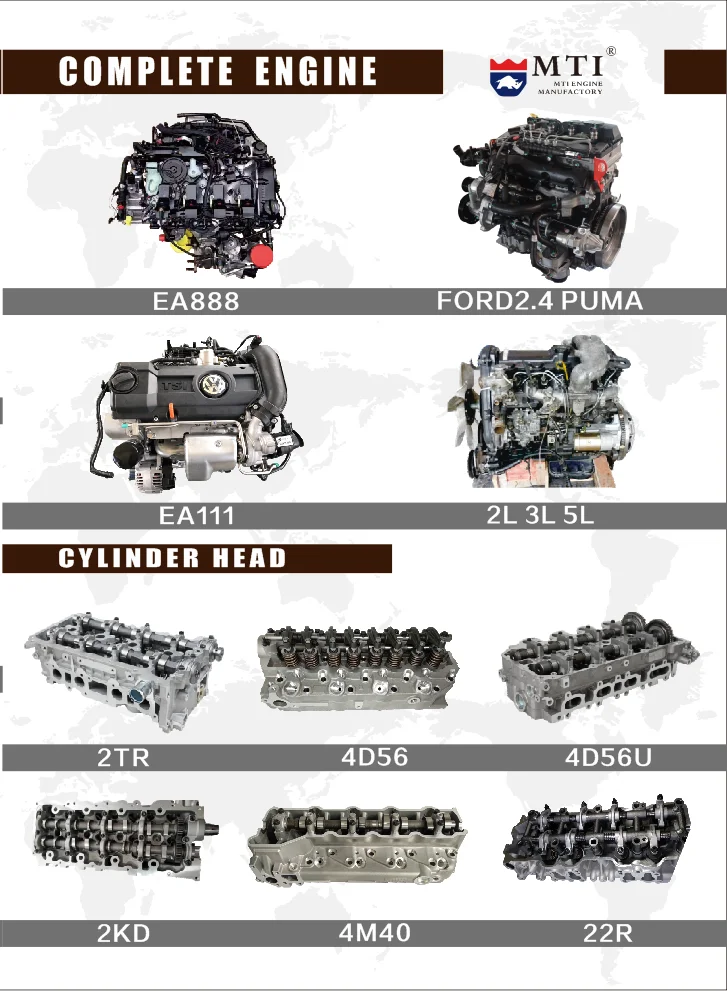 Brand New Ea111 1.6l Engine Long Block Cast Iron Block For Vw Golf Car