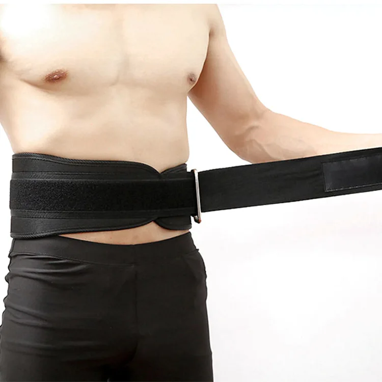 

Custom Back Support Training Work Fitness Losing Weight Lifting Slimming Waist Support, Black