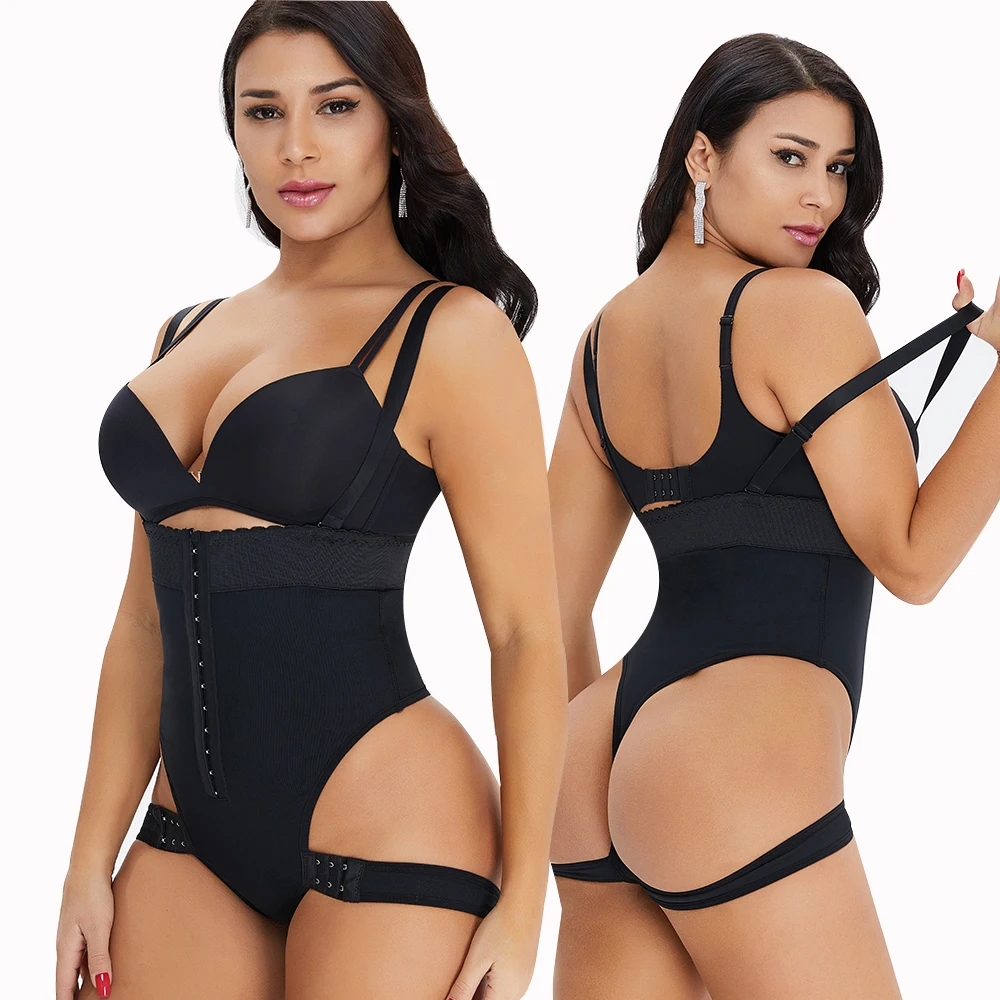 

Body Shapewear Women Butt Lifter Modeling Strap Slimming Sheath Belly Flat High Waist Underbust Bodysuit Waist Trainer Butt Lift, Black