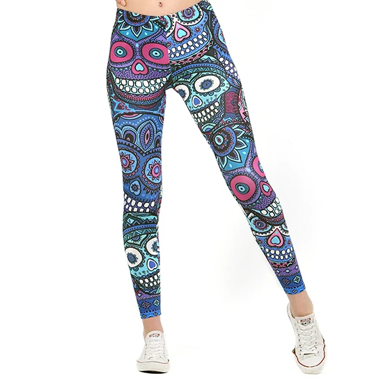 

Summer Leggings Boho Printed Leggins Plus Size Trousers High Waist Cellulite Sport Leggings Women For Yoga Pants