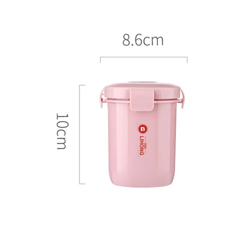 

Baming eco friendly soup cup wholesale food cup food storage containers with lids, Pink/blue/white/green/black