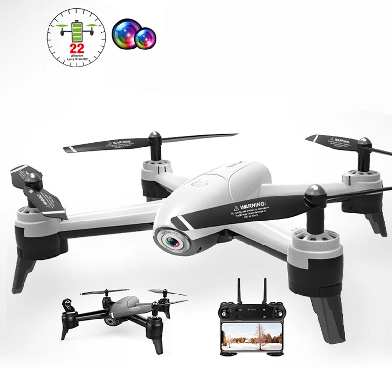 

Track Flight FPV HD Aerial Video Aircraft Quadrocopter 720P 1080P 4K Dual Dron Cameras RC Drone Camara With Long Battery Life