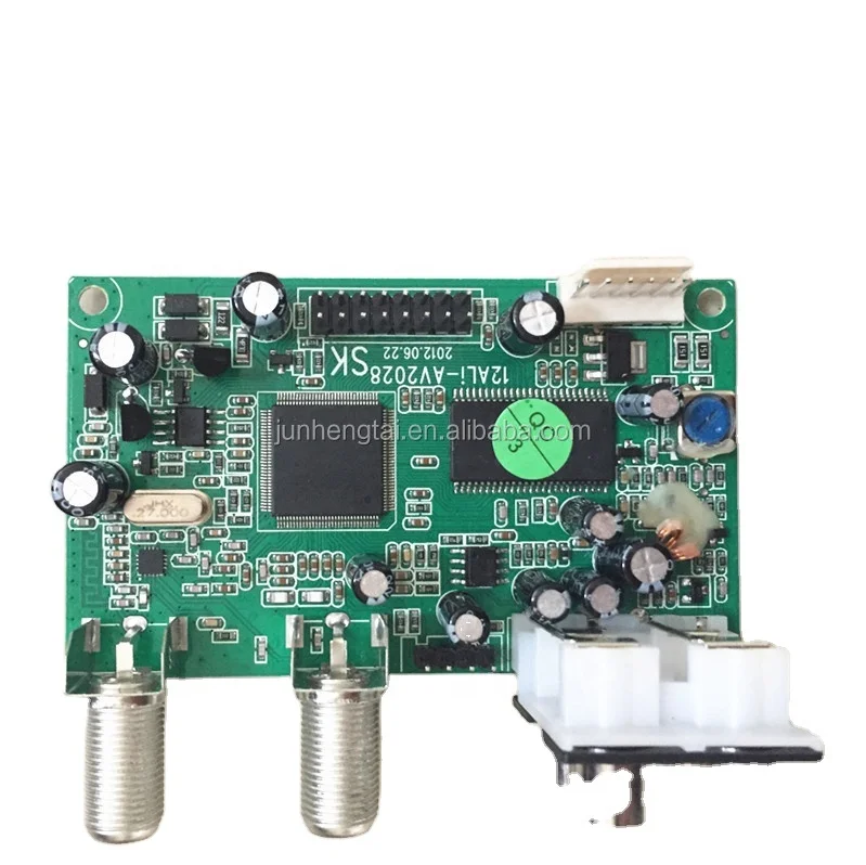 india hot selling real ali IC dvb motherboard for S2 T2 HD satellite receiver