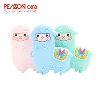 

Custom New Design Perle Food Grade Silicone Dentition Sheep Shaped Teething Beads Wholesale