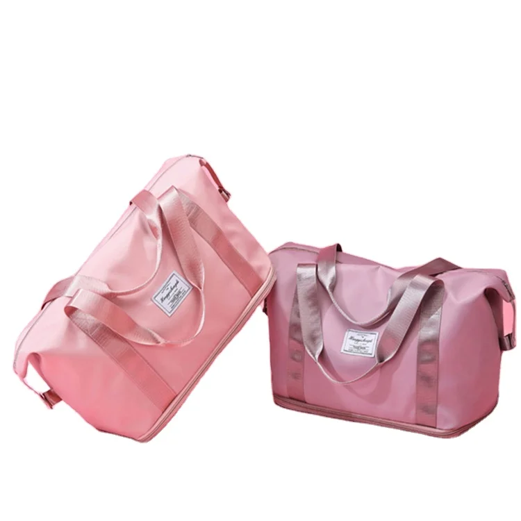 

2020 hot selling customized logo large capacity duffle bags gym women waterproof sports travel bag, Customized color