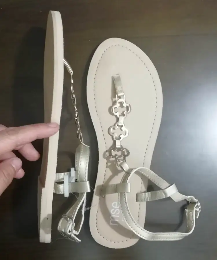 

stock lot shoes slippers women sandals fashion metal gold lady shoes