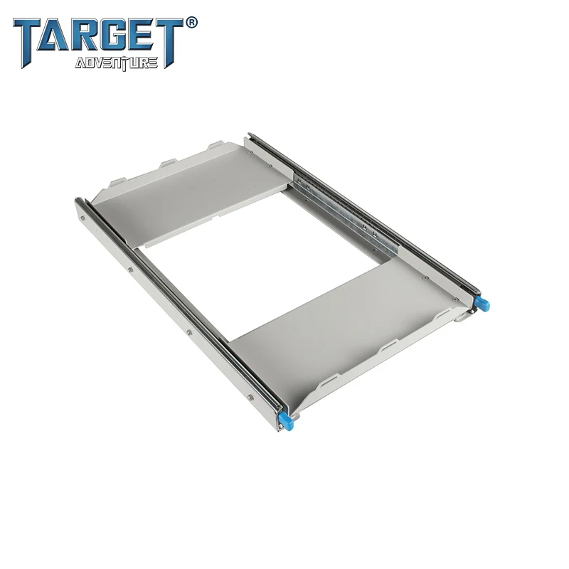 Refrigerator Slide Tray 28" Heavy Duty Steel Galvanized Matt Black