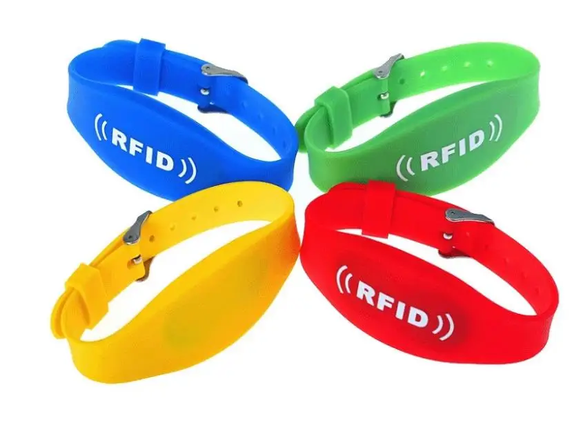 Customized Luxury Rfid Wristbands Hand Bracelet Smart Proximity Card 13