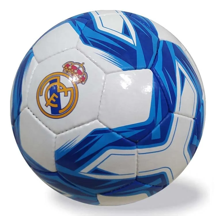 

Wholesale traditional durable wear resistant No. 5 PU hand-sewn soccer high-grade match soccer, Customize color