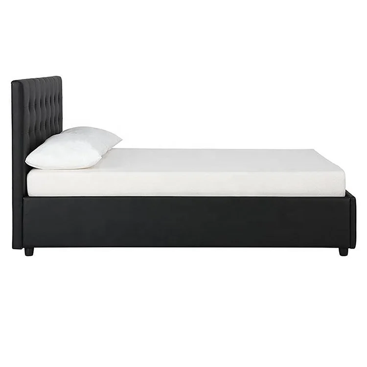 Bedroom Furniture Space Saving Queen Size Gas Lift Bed With Bed Lift