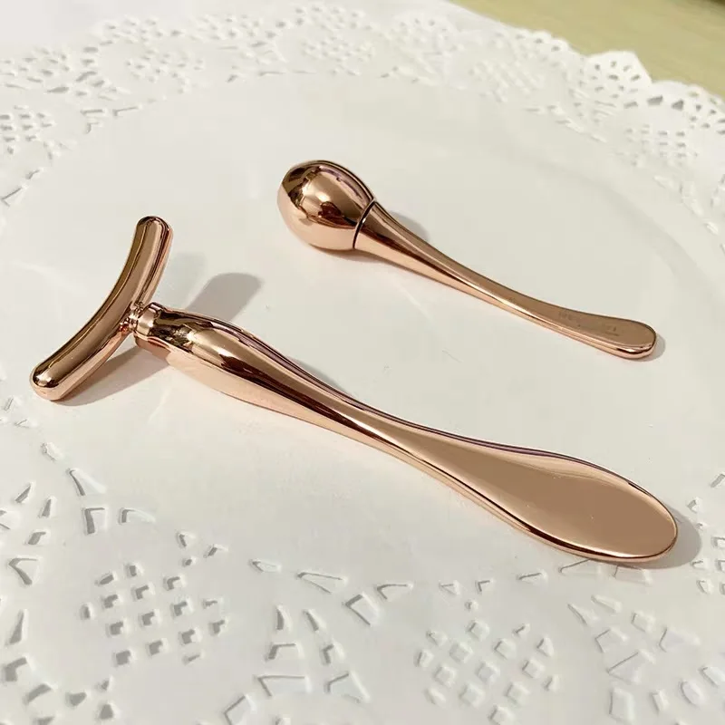 

Zinc alloy Face Cream Spoon Set cosmetic spatula