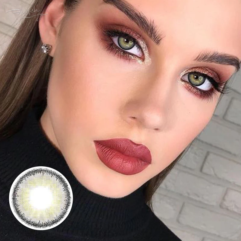 

Fresh Lady Egypt Collection circle gray contact lenses wholesale