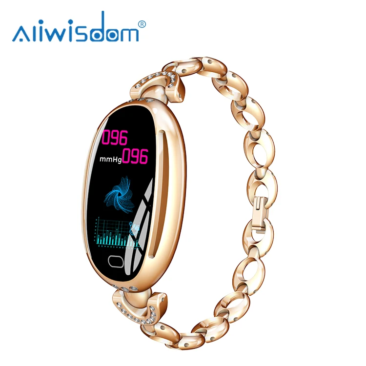 
Dropshipping fashion women E68 wrist watch band heart rate sleep monitor smartwatch women fitness programmable wristwatch 