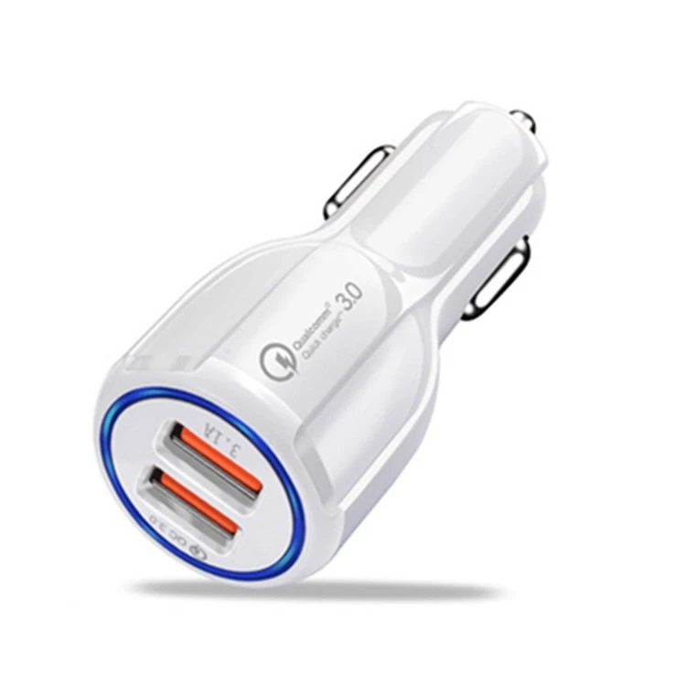 

Fast Charging QC 3.0 Car Charger for Mobile Phone 6A USB Car Charger