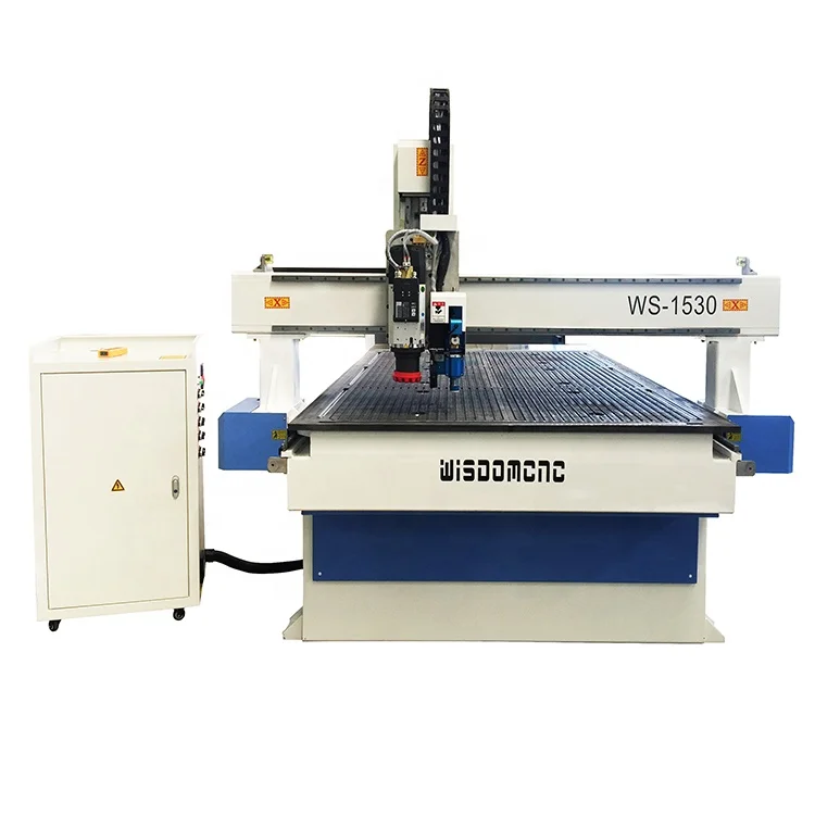 Wisdom Cnc Multipurpose Oscillating Knife Cutting Cnc Router With Ccd