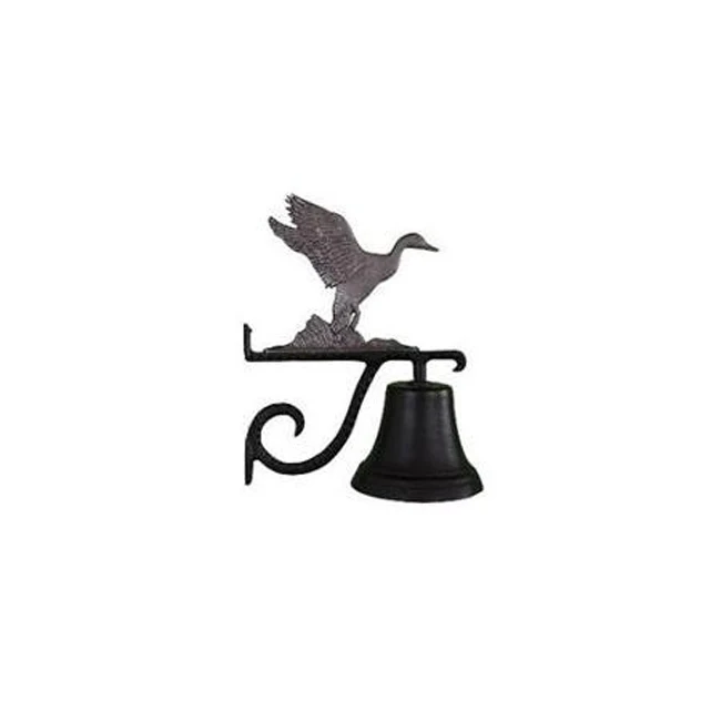 
Antique Old Cast Iron Dinner Bell  (62284675736)