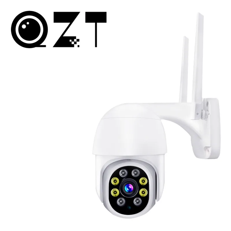 

QZT 1080P 4MM Wifi CCTV Camera Outdoor Dome Security Surveillance Wireless IP Camera Colorful In Night camera