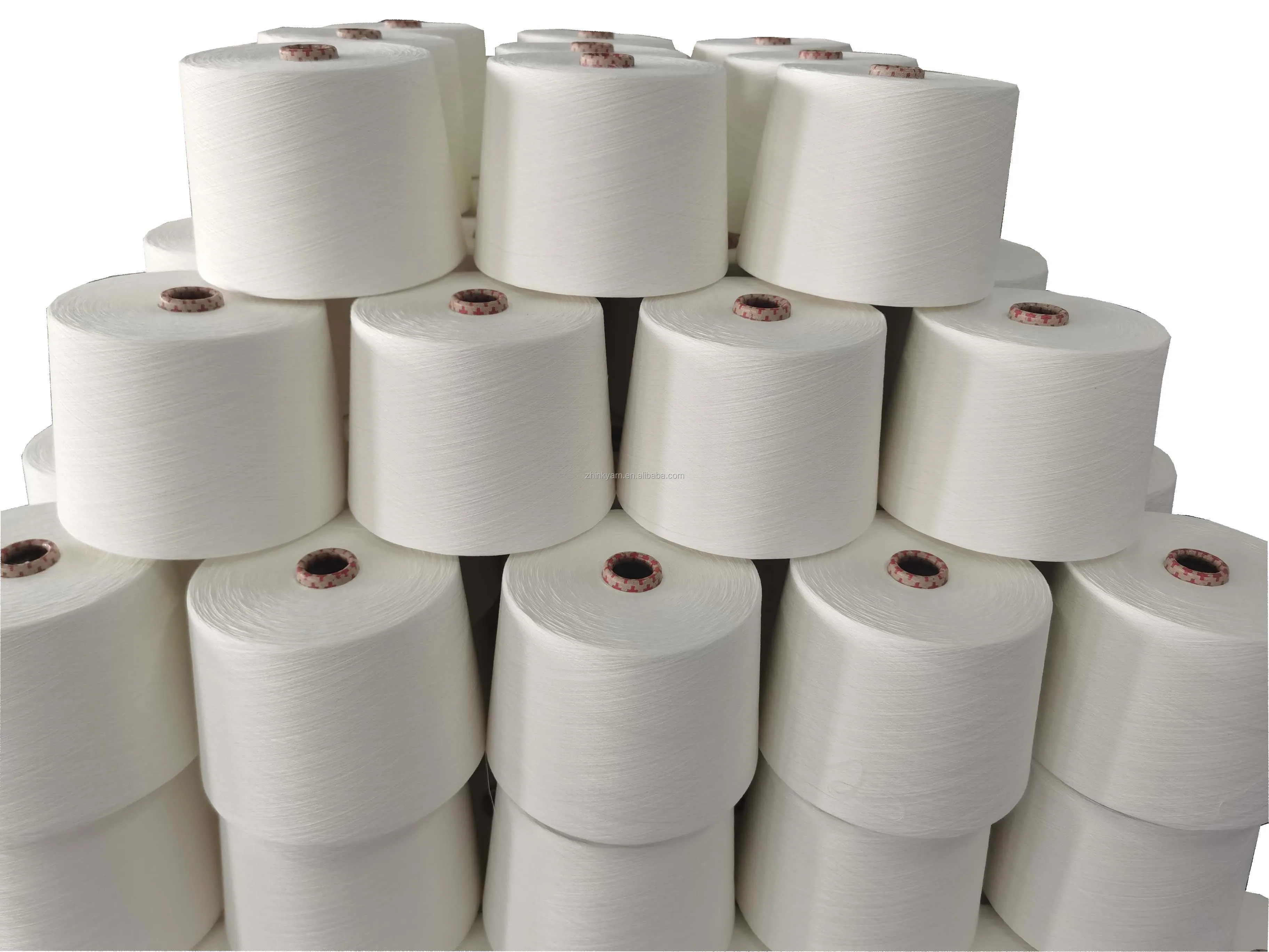 
Modal yarn 100% Lenzing Fine Modal(0.9D) Ne60/1 compact siro spun yarn 