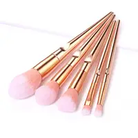 

Rose Gold Makeup Tools Women vegan Make Up Brush Set