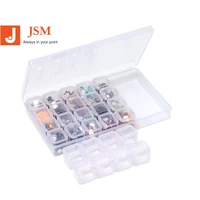 

28 Grids Plastic storage box Nail tool storage Detachable transparent Pill box of Diamond Painting Accessories for DIY Craft