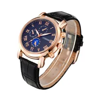 

Fashion Gold Men Sport Watches Military Watches Men Roman Numerals Business Quartz Watch Relogio Masculino