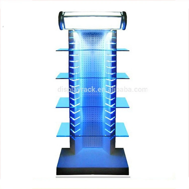 Customized Make Up Store Floor Stand Small Cosmetic Display Stand,Fancy