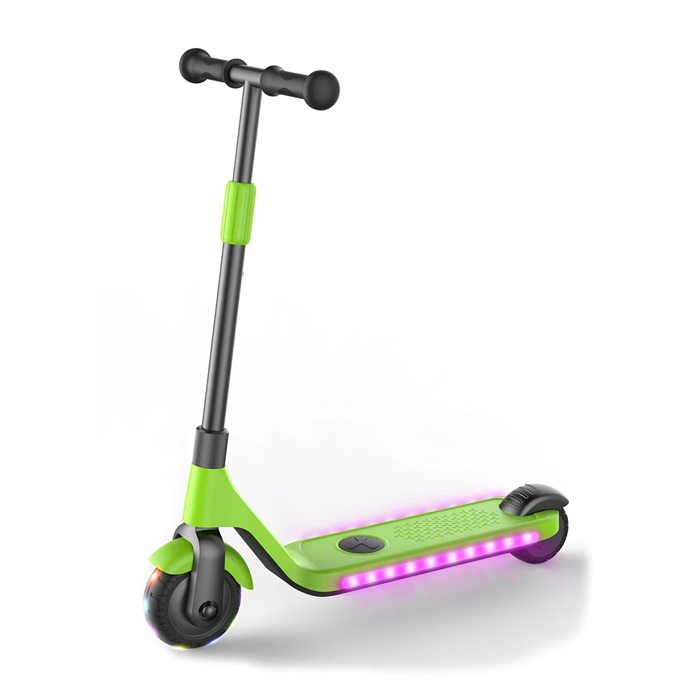 

2021 Wholesale Kids Adjustable E-Scooter Electric Bike Scooter for Kids Electric Scooter, Black, white, pink, blue, customized