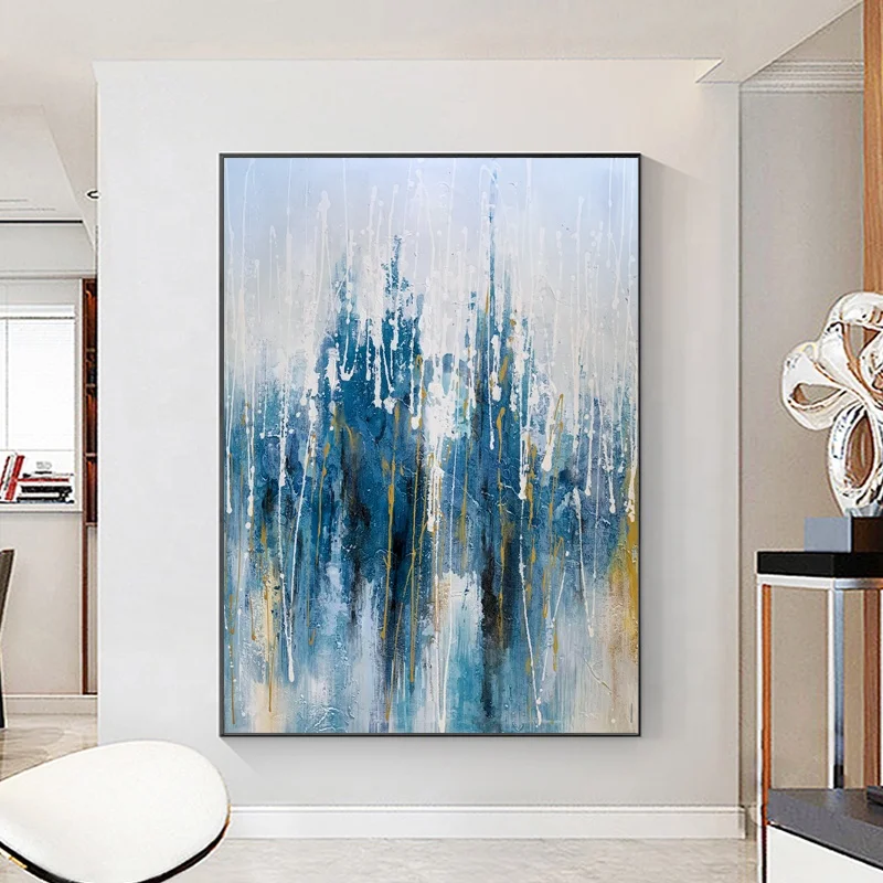 Canvas Painting Customize Modern Abstract s Wall Art Handmade Acrylic Painting on Canvas Artworks for Living Room