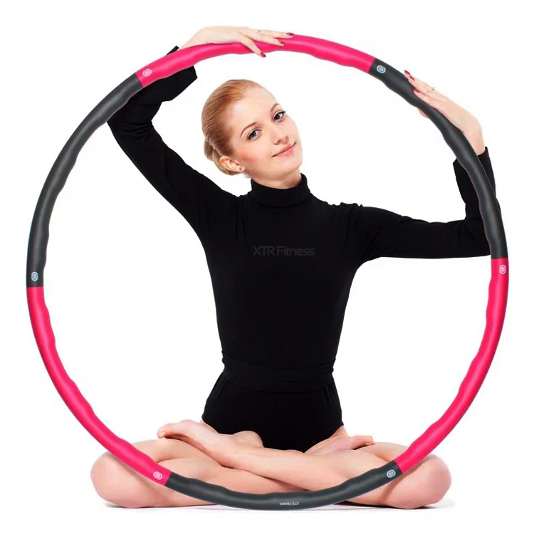 

Hot sale cheap factory new Gym Equipment Hula Ring hoop, Pink/blue/purple/customrized
