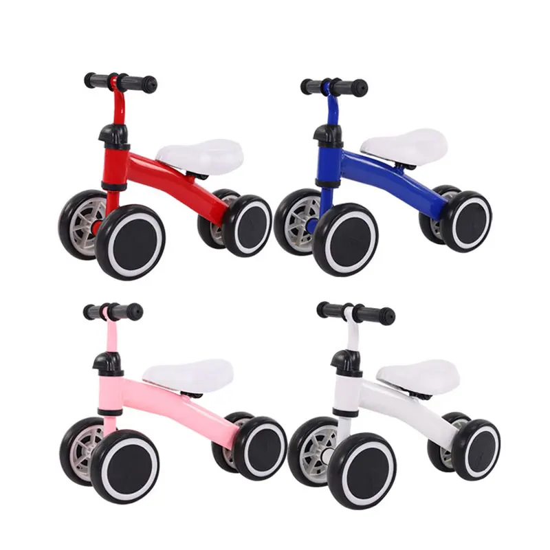 

Kids Children Balancing Bike, Toddler Blue Push Bike/