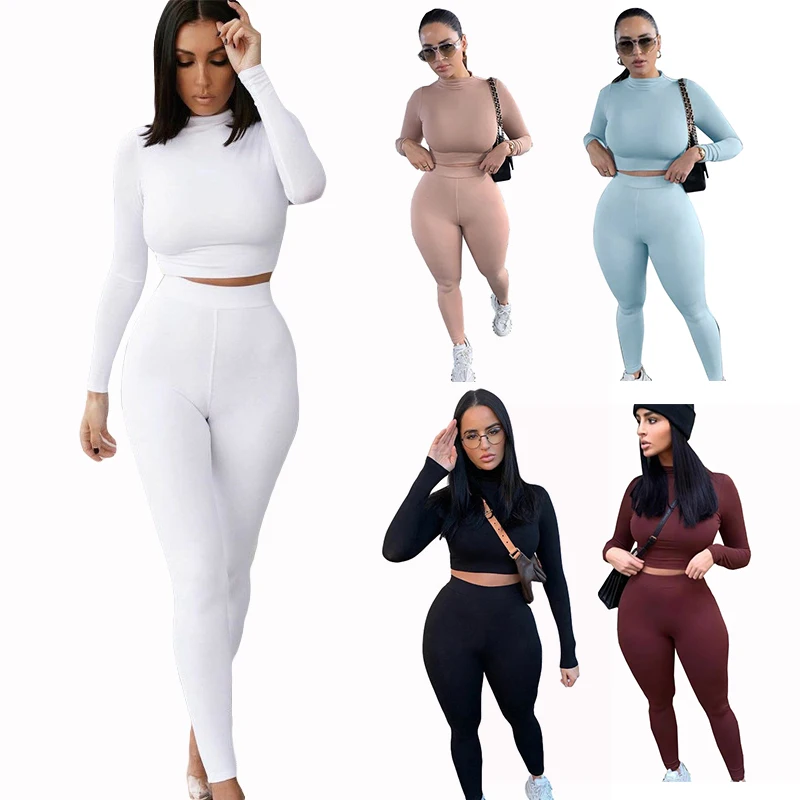 

New Style Fall 2020 Women Workout Clothes Women Two Piece Jumpsuit