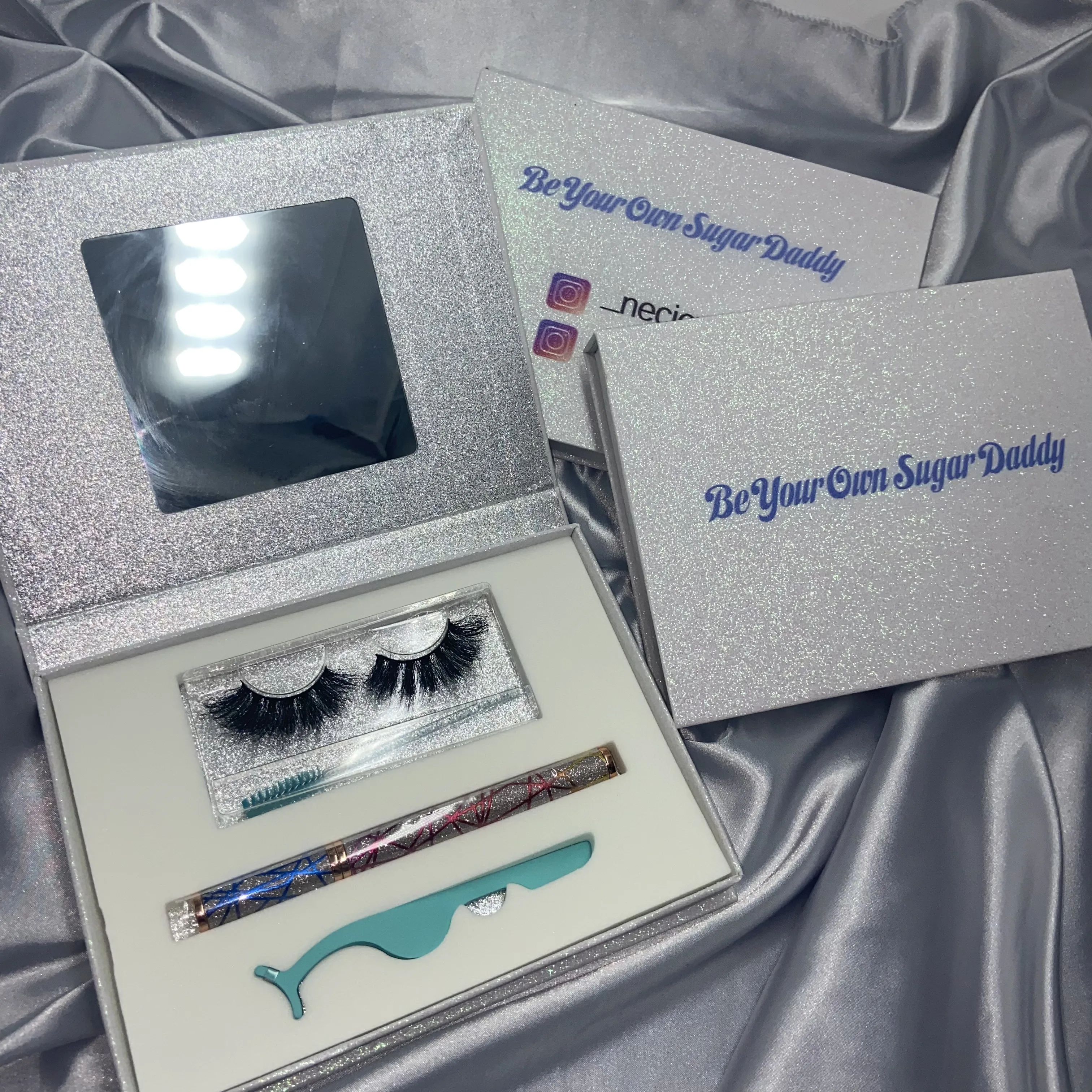 

Wholesale High Quality False Eyelashes Super Fluffy 25 Mm 3d Mink Eyelashes Vendor, Natural black